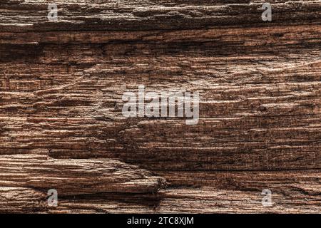 Vecchio sfondo marrone di legno scabinato Foto Stock