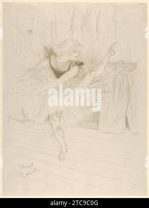 Miss Ida Heath, ballerina inglese 1958 di Henri de Toulouse-Lautrec Foto Stock
