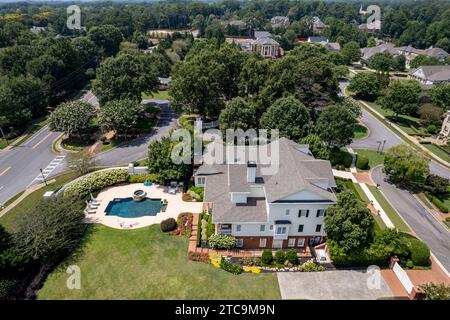 Drone Roswell Georgia Foto Stock