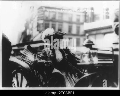 Matrimoni - andare a nozze Harriman-Gerry, Marzo 3, 1908 Foto Stock