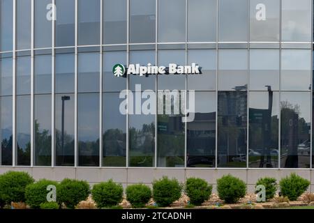Filiale di Alpine Bank nel Denver Tech Center di Denver, Colorado, USA Foto Stock