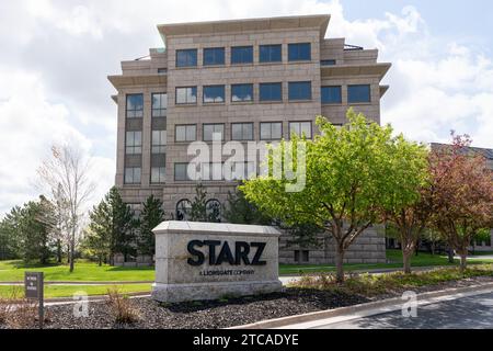 Sede centrale di Starz a Englewood, CO, Stati Uniti Foto Stock