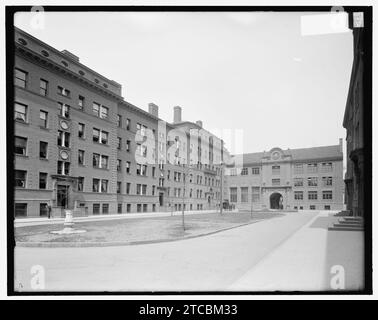 White, Berkeley, Lampson Halls, Yale University, New Haven, Conn. Foto Stock