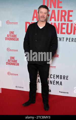 Parigi, Francia. 11 dicembre 2023. Thibault de Montalembert partecipa al photocall per la prima di Une Affaire D'Honneur tenutasi all'UGC Normandy a Parigi, in Francia, l'11 dicembre 2023. Foto di David Boyer/ABACAPRESS.COM credito: Abaca Press/Alamy Live News Foto Stock