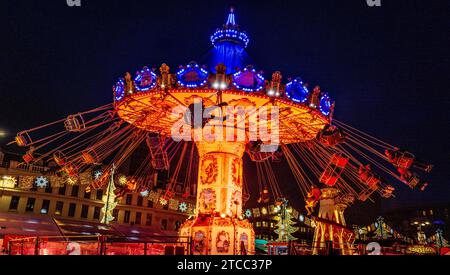 "Winterfest" di Glasgow a George Square, Glasgow, Scozia Foto Stock
