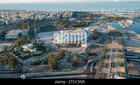 Ritmi teatrali: Luce diurna al Faliro Summer Theater di Atene Foto Stock