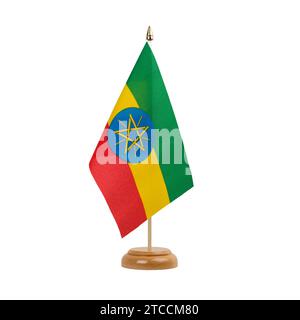 Etiopia con la bandiera stellare Foto Stock