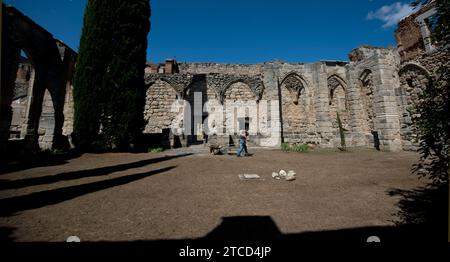 Pelayos de la presa (Comunità di Madrid), 06/13/2018. Relazione sul Monastero di Pelayos de la presa, attualmente in fase di recupero. Foto: Maya Balanya ARCHDC. Crediti: Album / Archivo ABC / Maya Balanya Foto Stock