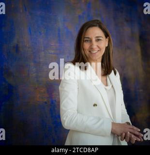 Madrid, 17/05/2018. Intervista A mar Capeans, del CERN. Foto: Maya Balanya. ArchDC. Crediti: Album / Archivo ABC / Maya Balanya Foto Stock