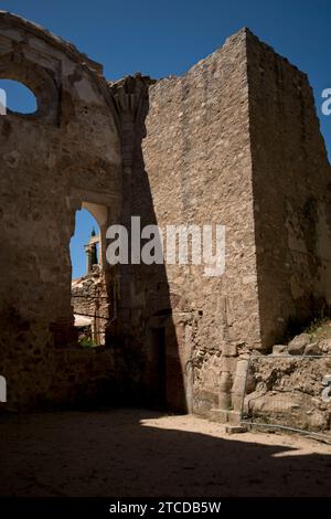 Pelayos de la presa (Comunità di Madrid), 06/13/2018. Relazione sul Monastero di Pelayos de la presa, attualmente in fase di recupero. Foto: Maya Balanya ARCHDC. Crediti: Album / Archivo ABC / Maya Balanya Foto Stock