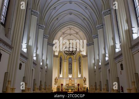 Madrid, 01/16/2018. Parrocchia di San Juan de Ribera, in via Rodríguez Martín. Foto: Isabel Permuy. ArchDC. Crediti: Album / Archivo ABC / Isabel B Permuy Foto Stock