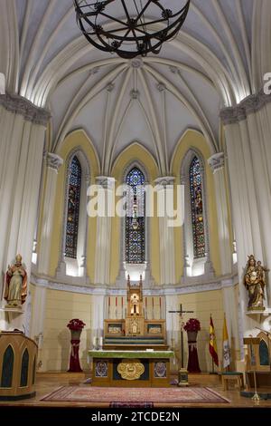 Madrid, 01/16/2018. Parrocchia di San Juan de Ribera, in via Rodríguez Martín. Foto: Isabel Permuy. ArchDC. Crediti: Album / Archivo ABC / Isabel B Permuy Foto Stock