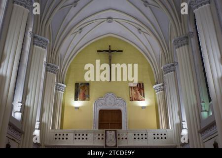 Madrid, 01/16/2018. Parrocchia di San Juan de Ribera, in via Rodríguez Martín. Foto: Isabel Permuy. ArchDC. Crediti: Album / Archivo ABC / Isabel B Permuy Foto Stock