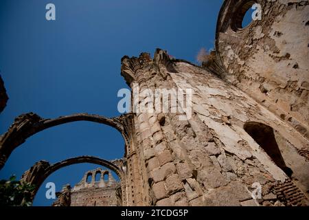 Pelayos de la presa (Comunità di Madrid), 06/13/2018. Relazione sul Monastero di Pelayos de la presa, attualmente in fase di recupero. Foto: Maya Balanya ARCHDC. Crediti: Album / Archivo ABC / Maya Balanya Foto Stock