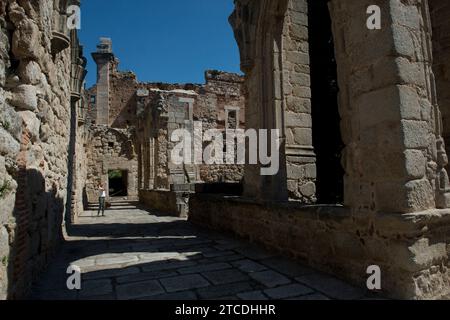 Pelayos de la presa (Comunità di Madrid), 06/13/2018. Relazione sul Monastero di Pelayos de la presa, attualmente in fase di recupero. Foto: Maya Balanya ARCHDC. Crediti: Album / Archivo ABC / Maya Balanya Foto Stock