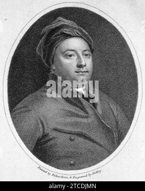 Incisione di William Cheselden. Foto Stock