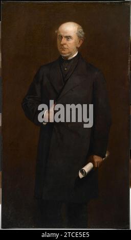 William Morris Hunt - Charles Francis Adams (1807-1886) Foto Stock