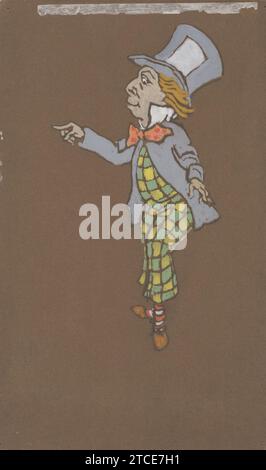 William Penhallow Henderson - Cappellaio pazzo (costume per Alice-in-Wonderland, 1915) Foto Stock