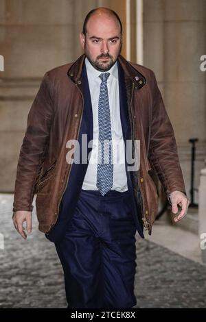 Londra, Regno Unito. 12 dicembre 2023. I ministri partecipano alla riunione settimanale del gabinetto di governo al 10 di Downing Street a Westminster, Londra, Inghilterra. Crediti: Imageplotter/Alamy Live News Foto Stock