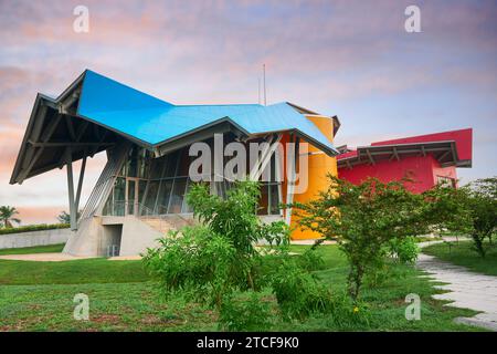 Il Museo della biodiversità da Frank O. Gehry, Panama, Repubblica di Panama, America Centrale Foto Stock