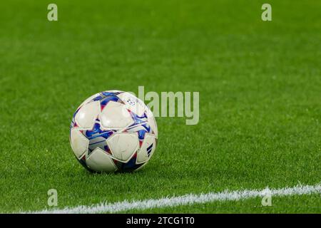 Napoli, Napoli, Italia. 12 dicembre 2023. Napoli 12/12/2023, durante la partita di calcio valida per la Champions League 2023/24, tra le squadre di SSC Napoli vs FC Braga allo stadio Diego Armando Maradona.nella foto: (Credito immagine: © Fabio Sasso/ZUMA Press Wire) SOLO USO EDITORIALE! Non per USO commerciale! Foto Stock