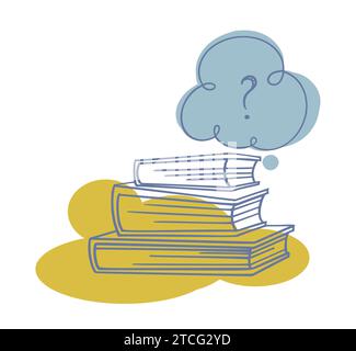 Concetto vettoriale di ritorno a scuola Illustrazione Vettoriale