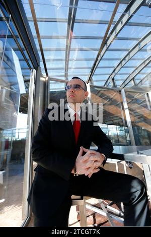 Madrid, 11/28/2013. Intervista a Risto Mejide. Foto: Jaime García. ArchDC. Crediti: Album / Archivo ABC / Jaime García Foto Stock