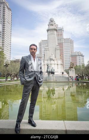 Madrid, 23/04/2016. Intervista con Enrique Ponce. Foto: Isabel Permuy Archdc. Crediti: Album / Archivo ABC / Isabel B Permuy Foto Stock