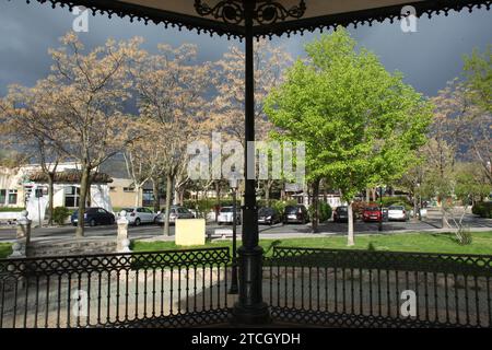 Brunete (Madrid) 04/28/2016. Il tempio dei giardini. Foto: Isabel Permuy Archdc. Crediti: Album / Archivo ABC / Isabel B Permuy Foto Stock