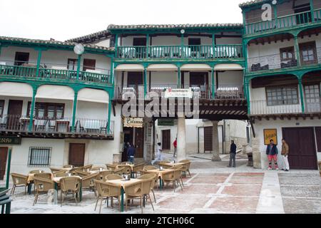 Chinchón (Madrid), 04/20/2016. Piazza principale. Foto: Isabel Permuy Archdc. Crediti: Album / Archivo ABC / Isabel B Permuy Foto Stock