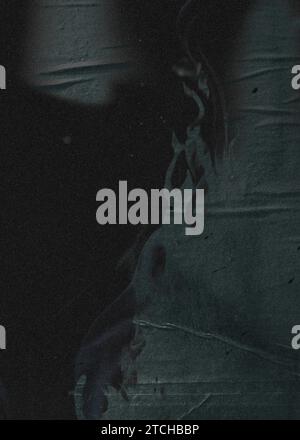 Grunge lo sfondo della carta. Vettore texture. Dust Overlay Distress Grain, è sufficiente posizionare l'illustrazione su qualsiasi oggetto per creare un effetto grungy .astract Foto Stock