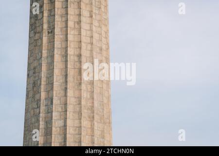 Obelisk of Perry's Victory & International Peace Memorial a Put-in-Bay, Ohio Foto Stock