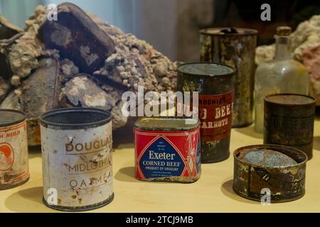 Castello di Colditz, Escape Museum Foto Stock