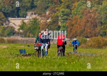 Castelli dell'Elba sul versante dell'Elba Foto Stock