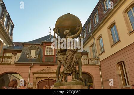 Situato nel luogo di nascita del creatore della Statua della libertà a New York, il Bartholdi Museum ospita la più importante collezione di schizzi, Foto Stock