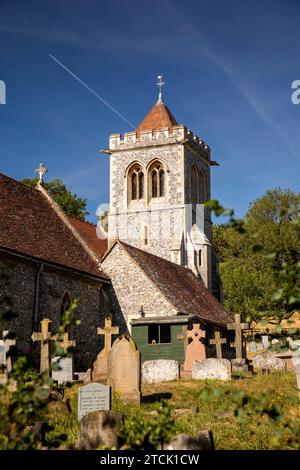 Regno Unito, Inghilterra, Buckinghamshire, High Wycombe, Hughenden Valley, St Michael e All Angels Foto Stock