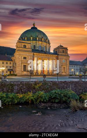 Monastero di Sankt Blasien con cupola, Foresta Nera, Germania Foto Stock