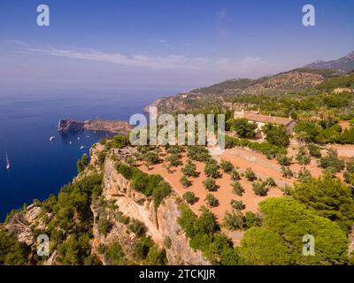 Monasterio de Miramar,Valldemossa, Maiorca, isole Baleari, Spagna Foto Stock