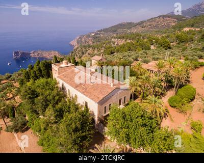 Monasterio de Miramar,Valldemossa, Maiorca, isole Baleari, Spagna Foto Stock