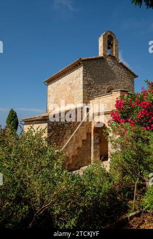 Oratorio, 1877, Monasterio de Miramar,Valldemossa, Maiorca, isole Baleari, Spagna Foto Stock