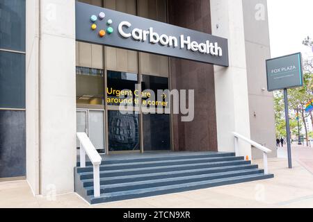 Carbon Health Urgent Care SF Civic Center a San Francisco, CA, Stati Uniti Foto Stock