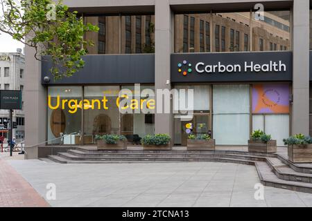 Carbon Health Urgent Care SF Civic Center a San Francisco, CA, Stati Uniti Foto Stock