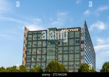 Edificio per uffici micron a San Jose, California, USA Foto Stock