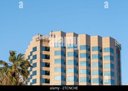 Sede centrale della Cohesity a San Jose, California, USA Foto Stock