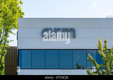 Sede centrale USA di ARM a San Jose, California, USA Foto Stock