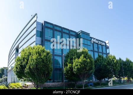 Edificio per uffici micron a San Jose, California, USA Foto Stock