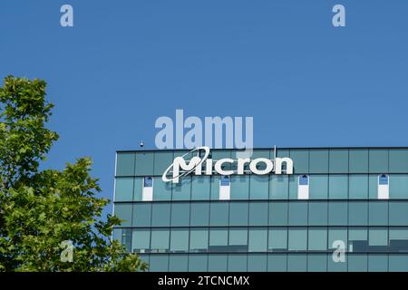 Edificio per uffici micron a San Jose, California, USA Foto Stock