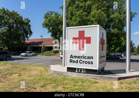 Croce Rossa americana della Silicon Valley a San Jose, California, Stati Uniti Foto Stock