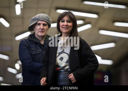 Madrid, 01/23/2016. Intervista con Amaral. Foto: Isabel Permuy Archdc. Crediti: Album / Archivo ABC / Isabel B Permuy Foto Stock