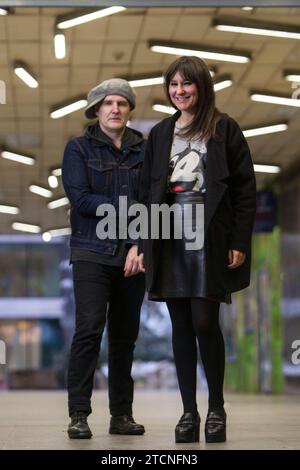 Madrid, 01/23/2016. Intervista con Amaral. Foto: Isabel Permuy Archdc. Crediti: Album / Archivo ABC / Isabel B Permuy Foto Stock